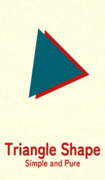 [LINE着せ替え] 三角型の着せかえ ブルーカナールの画像1