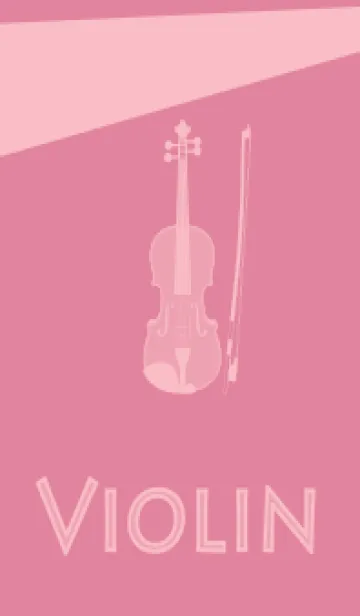 [LINE着せ替え] Violin CLR ペールチェリーピンクの画像1