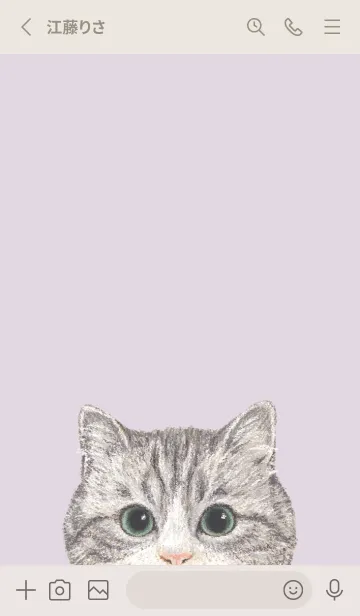 [LINE着せ替え] ICON CAT - マンチカン - PASTEL PL/02の画像2