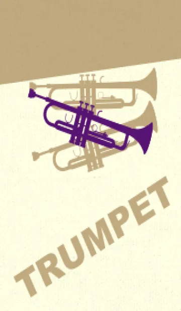 [LINE着せ替え] Trumpet CLR ビオレの画像1