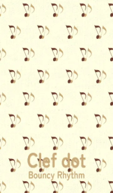 [LINE着せ替え] Clef dot 栗皮茶の画像1