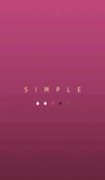 [LINE着せ替え] シンプル ドット .53の画像1