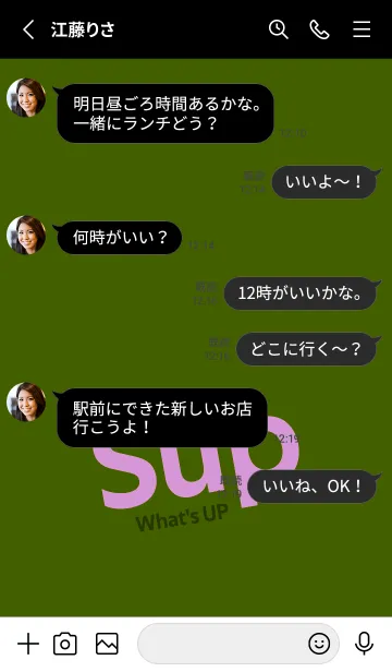 [LINE着せ替え] Sup 304の画像3