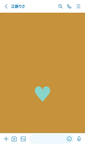 [LINE着せ替え] ハート 335の画像2