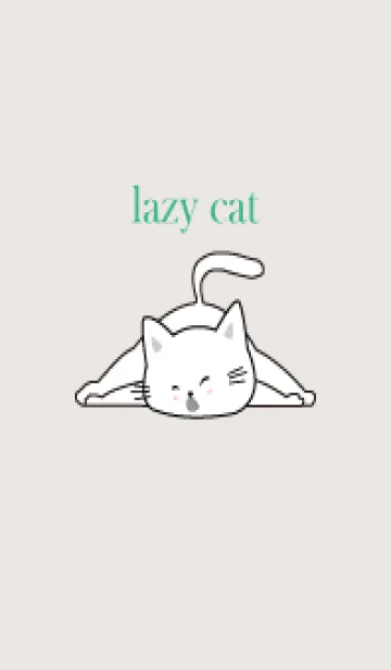 [LINE着せ替え] lazy cat..97の画像1