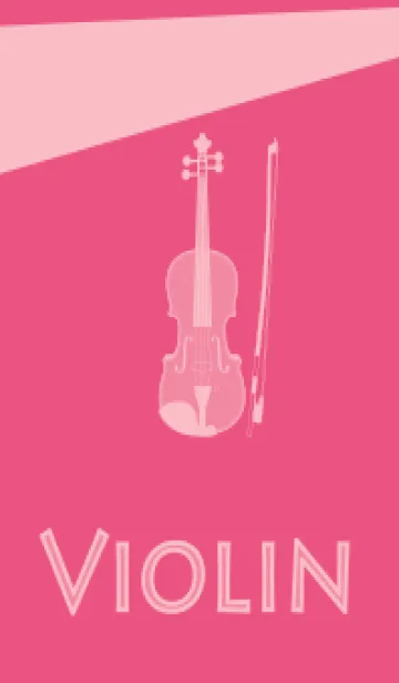 [LINE着せ替え] Violin CLR カーネーションピンクの画像1