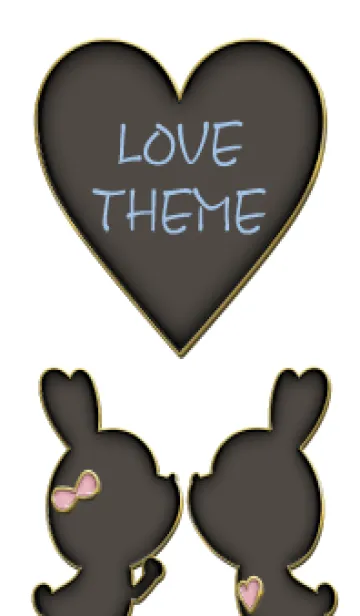 [LINE着せ替え] Enamel Pin LOVE THEME 110の画像1