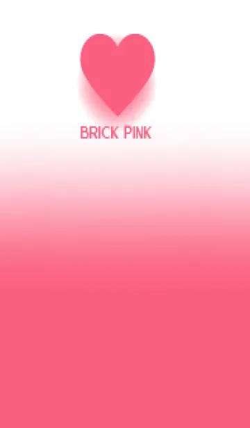 [LINE着せ替え] Brick Pink & White Theme V.5 (JP)の画像1