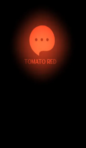 [LINE着せ替え] Tomato Red Light Theme V4 (JP)の画像1