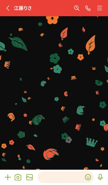 [LINE着せ替え] 素晴らしい | 花の画像2