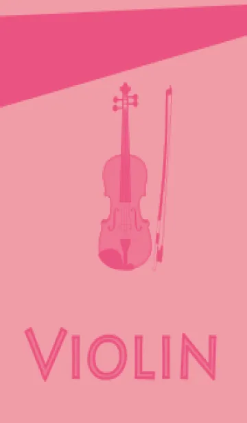 [LINE着せ替え] Violin CLR ローズピンクの画像1