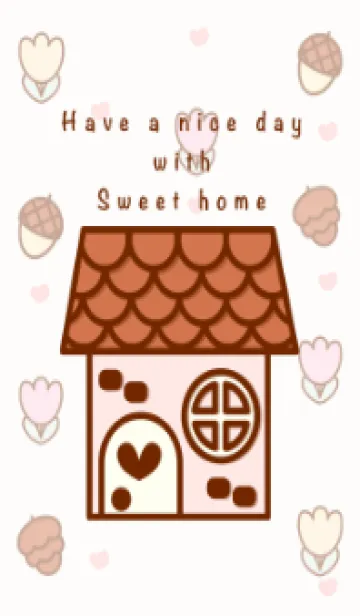 [LINE着せ替え] Sweet day sweet homeの画像1