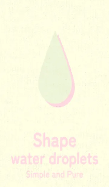 [LINE着せ替え] 水滴のきせかえ ホワイトリリーの画像1