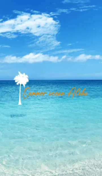 [LINE着せ替え] Summer ocean Aloha.87の画像1