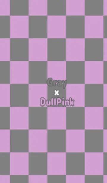 [LINE着せ替え] グレー■くすみピンク.TKCの画像1