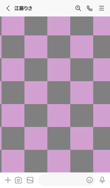 [LINE着せ替え] グレー■くすみピンク.TKCの画像2