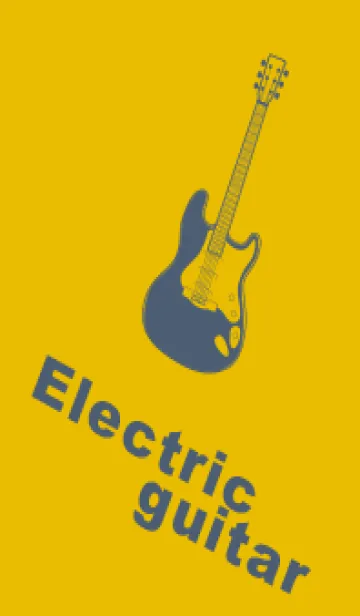 [LINE着せ替え] ELECTRIC GUITAR CLR トパーズの画像1