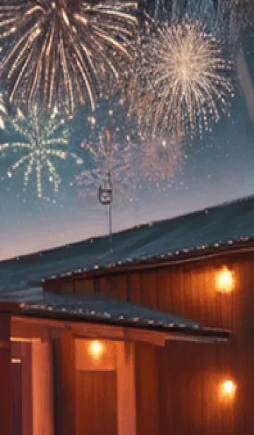 [LINE着せ替え] 夏夜のカケラ#HT025。の画像1