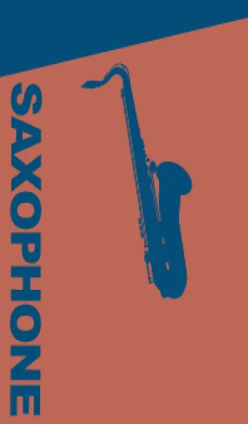 [LINE着せ替え] Saxophone CLR テラコッタの画像1