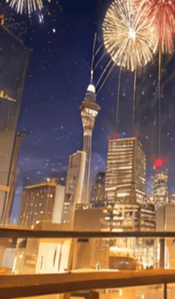 [LINE着せ替え] 夏夜のカケラ#HU08。の画像1