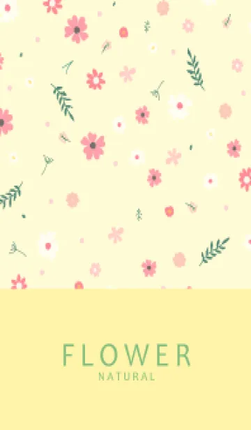 [LINE着せ替え] FLOWER YELLOW -NATURAL-18の画像1