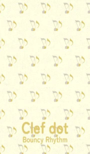 [LINE着せ替え] Clef dot オーキッドホワイトの画像1