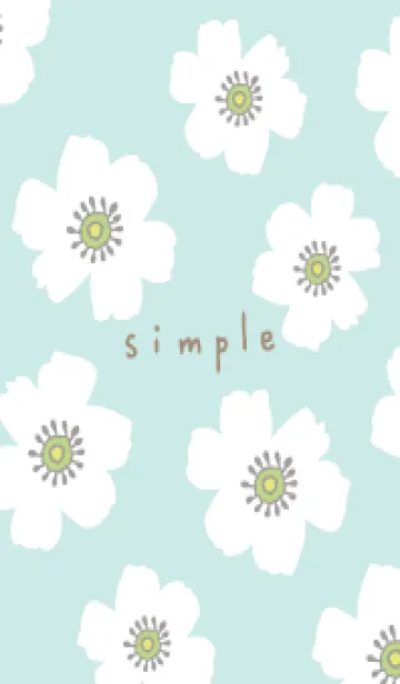 [LINE着せ替え] かわいい アネモネ19の画像1