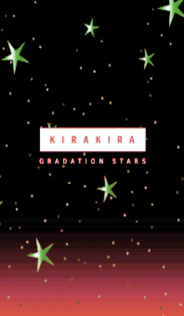 [LINE着せ替え] キラキラ ‐グラデーション・スター 56の画像1