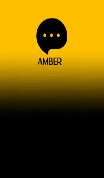 [LINE着せ替え] Black & Amber Theme V.4 (JP)の画像1