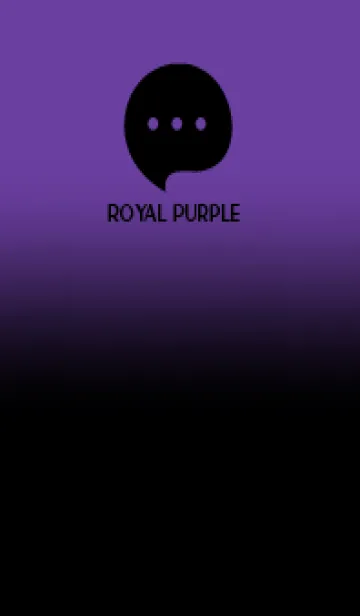 [LINE着せ替え] Black & Royal purple Theme V.4 (JP)の画像1