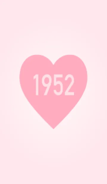 [LINE着せ替え] 1952年生まれ/シンプルピンク着せ替えの画像1