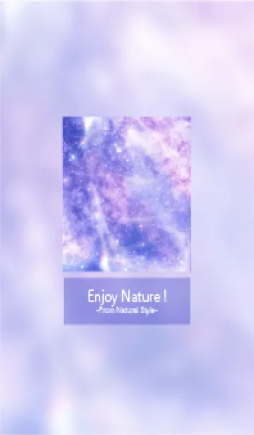 [LINE着せ替え] Enjoy nature！／宇宙の画像1