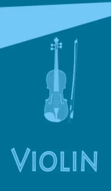 [LINE着せ替え] Violin CLR ダックブルーの画像1