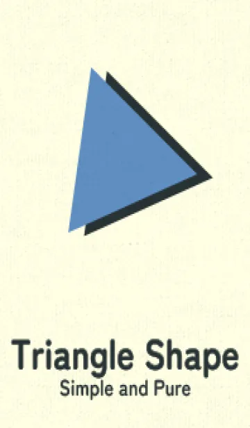 [LINE着せ替え] 三角型の着せかえ ペールパステルブルーの画像1