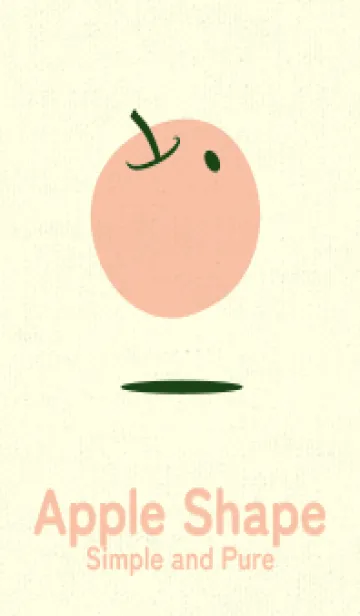 [LINE着せ替え] りんご型のきせかえ ボトルグリーンの画像1