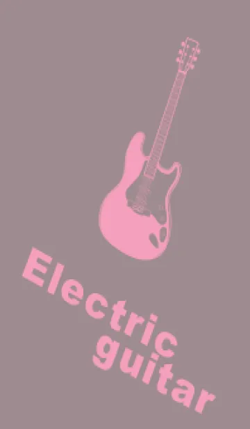 [LINE着せ替え] ELECTRIC GUITAR CLR 鳩羽鼠の画像1