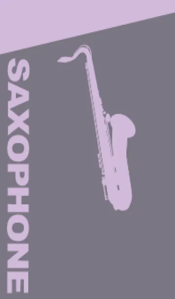 [LINE着せ替え] Saxophone CLR ライラックヘイズィの画像1