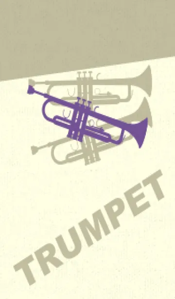 [LINE着せ替え] Trumpet CLR 江戸紫の画像1