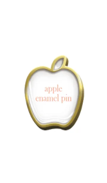 [LINE着せ替え] apple Enamel Pin 27の画像1