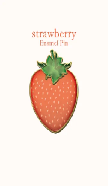 strawberry Enamel Pin 64の着せ替えメイン画像