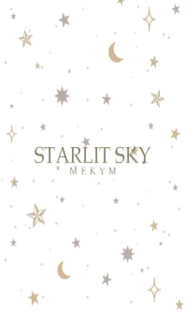 [LINE着せ替え] SIMPLE STARLIT SKY - MEKYM 7の画像1