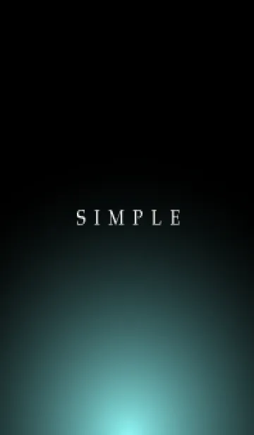 [LINE着せ替え] Simple Light - BLACK 9の画像1