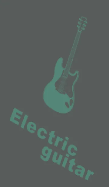 [LINE着せ替え] ELECTRIC GUITAR CLR 石板色の画像1