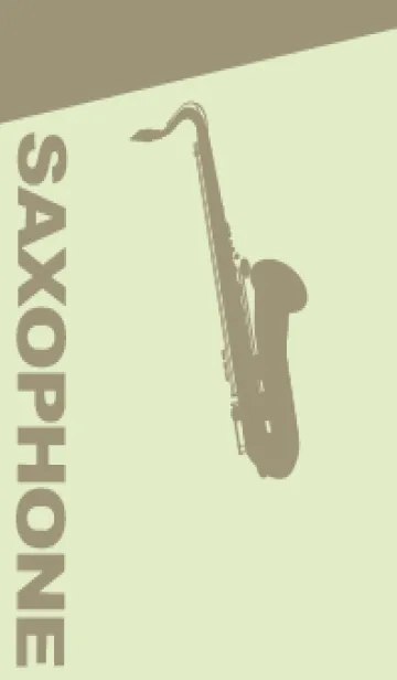 [LINE着せ替え] Saxophone CLR ティーグリーンの画像1