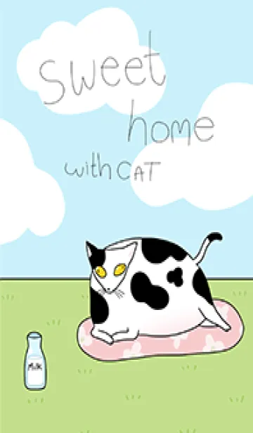 [LINE着せ替え] Look at my fat cat 14 JP (Revised ver.)の画像1