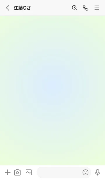 [LINE着せ替え] パステルブルー2●パステルグリーン3.TKCの画像2