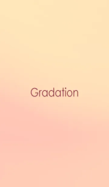 [LINE着せ替え] gradation-YELLOW&PINK-3の画像1