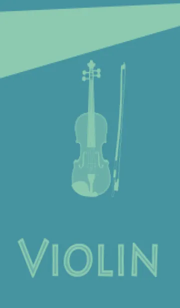 [LINE着せ替え] Violin CLR ペールサックスブルーの画像1