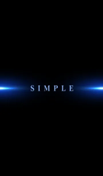 [LINE着せ替え] SIMPLE BLUE LIGHT-MEKYM 20の画像1