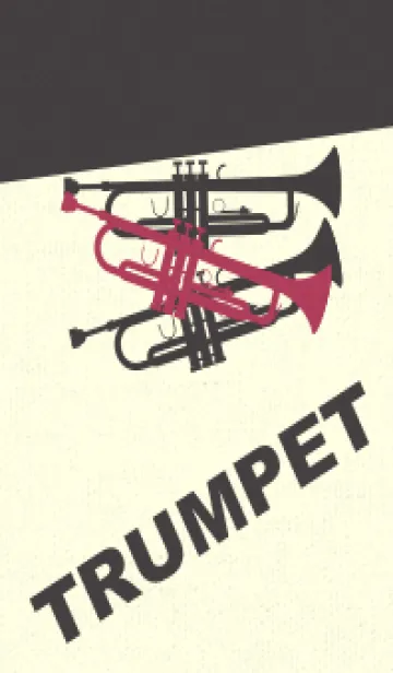 [LINE着せ替え] Trumpet CLR ワインレッドの画像1